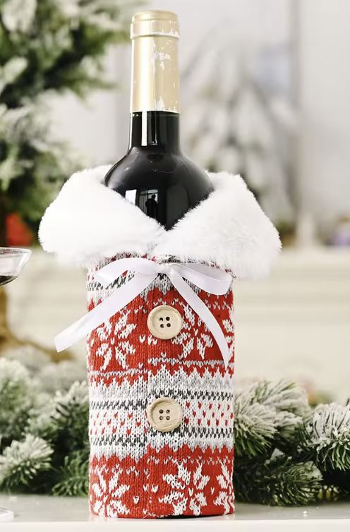 Snow bottle cover
